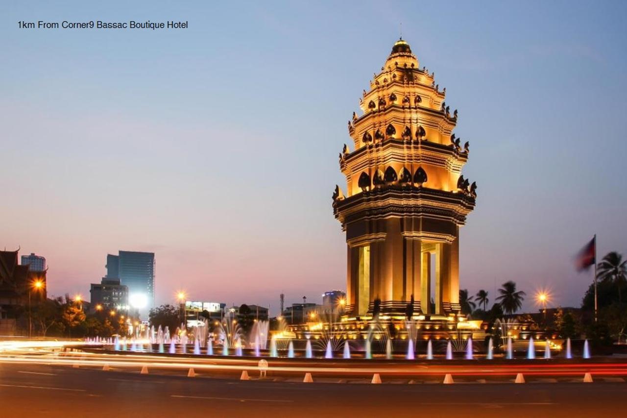 Corner9 Bassac Boutique Hotel Phnom Penh Exterior foto